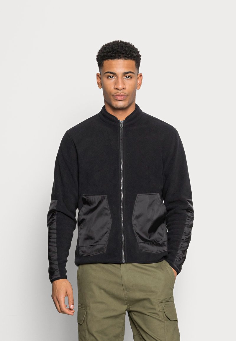 Denham TRECK JACKET - Casaco polar - black