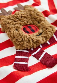 Niet geselecteerd, white/red reindeer pocket