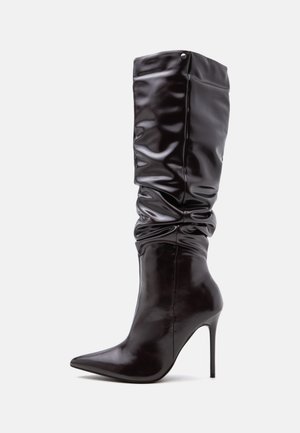 Even&Odd Wide Fit by Zalando, Bottes à talons hauts - dark brown