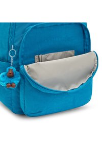 Kipling BACK TO SEOUL LAPTOPFACH - Mochila escolar - new aquatic blue
