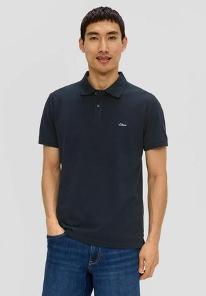 BASIC KNOPFLEISTE KRAGEN  - Poloshirt - navy