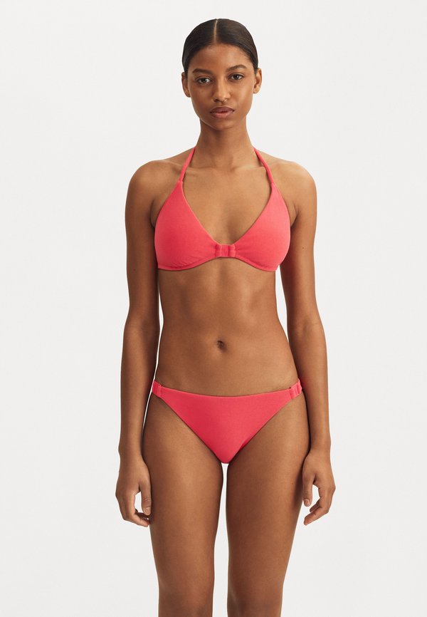 TERRY SWIM - Bikini bottoms - coral