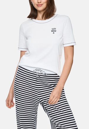 Marc Cain Sports, KLASSISCHES T-SHIRT - T-Shirt print - white
