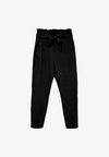 VMEVA PAPERBAG PANT - Pantalones - black
