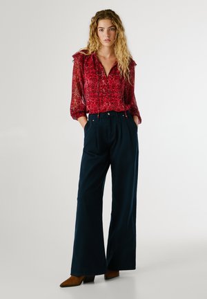 LOOSE ST HW CHINO - Wide Leg - denim