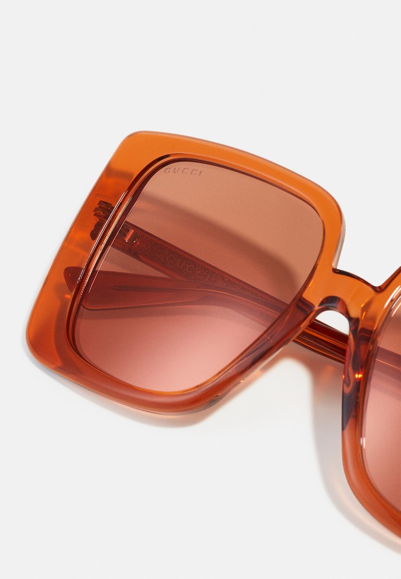 gucci black and orange sunglasses