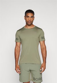 Björn Borg T-skjorte til trening - deep lichen green