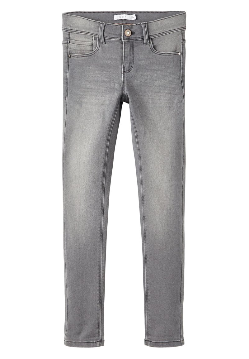 name it Jeans Skinny Fit grijs denim/greydenim