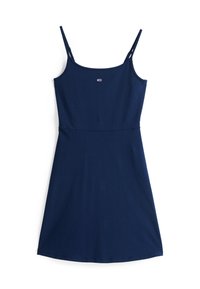 ESSENTIAL FLARE DRESS - Vestido de malha - dark night navy