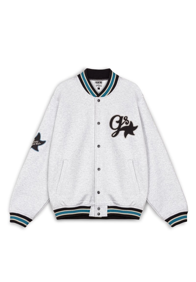 Grimey MADRID  HEAVYWEIGHT  - Sudadera con cremallera - gris