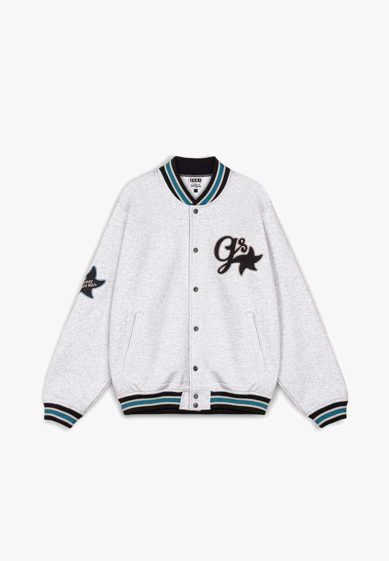 Grimey MADRID HEAVYWEIGHT - Sudadera con cremallera - gris