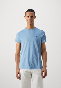 Tommy Jeans SLIM TEE - Basic póló - westside blue