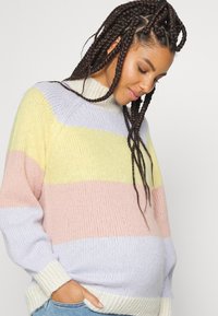 Pieces Maternity PMOLINE O-NECK - Camisola - purple heather