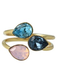 Geselecteerd, gold coloured/blue and pink