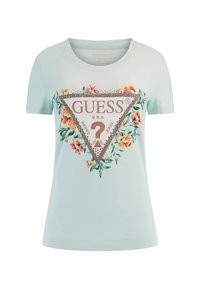 Guess - T-shirt z nadrukiem