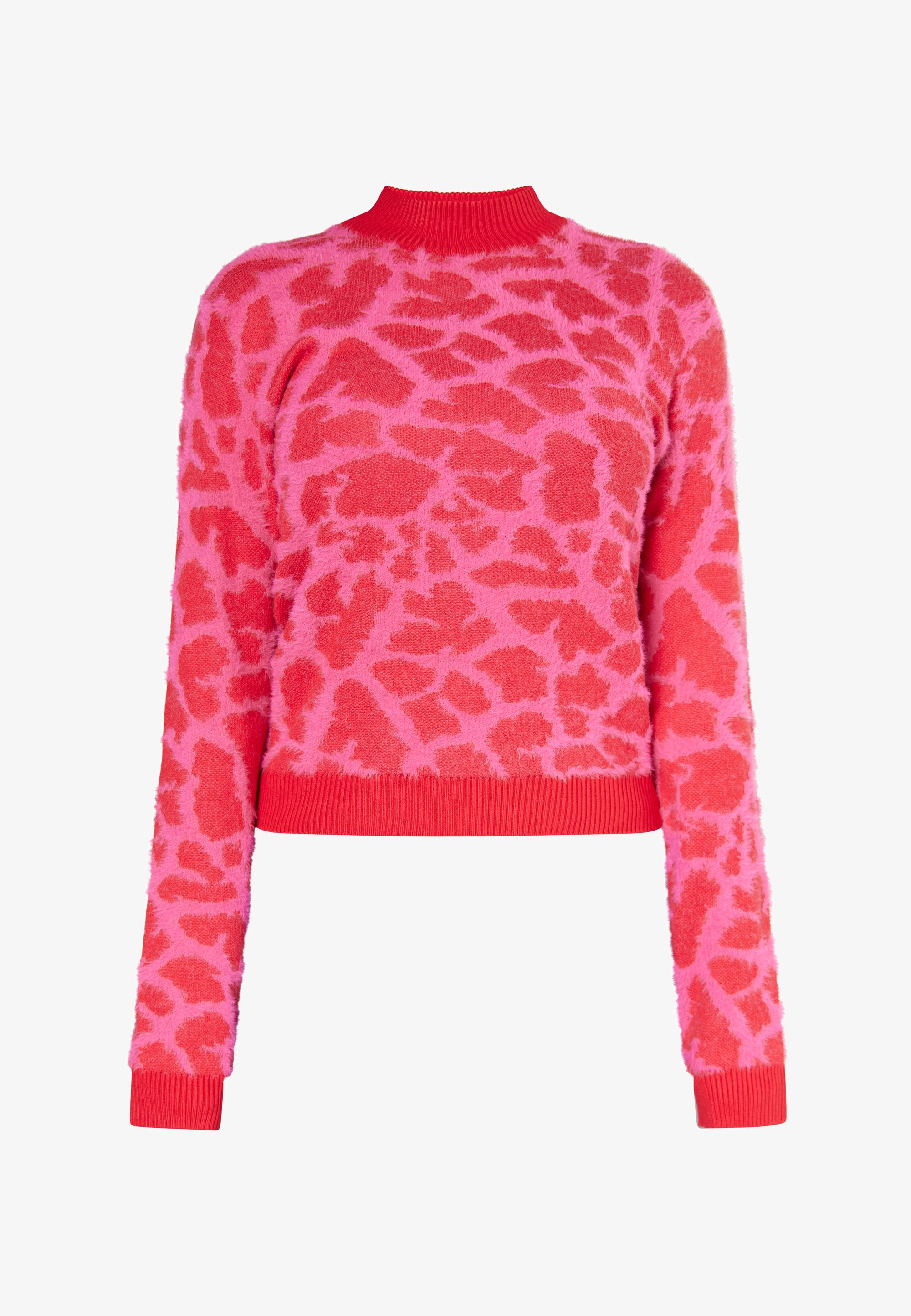 myMo Strickpullover pink rot/pink Zalando - Main Image