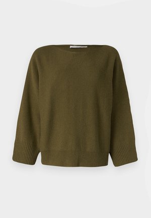 Johnstons of Elgin Jumper - olive