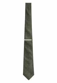 Next TEXTURED WITH 2 PACK REGULAR - Cravată - forest green floral polka dot