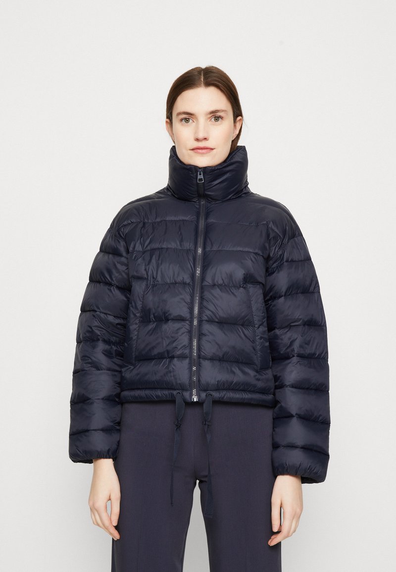 Marc O'Polo JACKET STAND UP COLLAR DRAWSTRING HEM Winterjacke deep