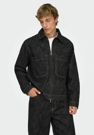 ONSCASSEL  - Teksajakk - black denim