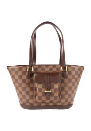 Louis Vuitton MANOSQUE CLOTH TOTE BROWN - Håndtasker - brown