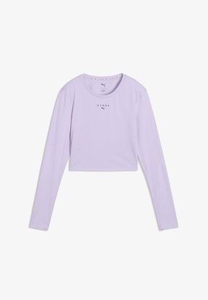 Puma, W PUMA X HYROX PWRMODE CROPPED LS - Langarmshirt - light lavender