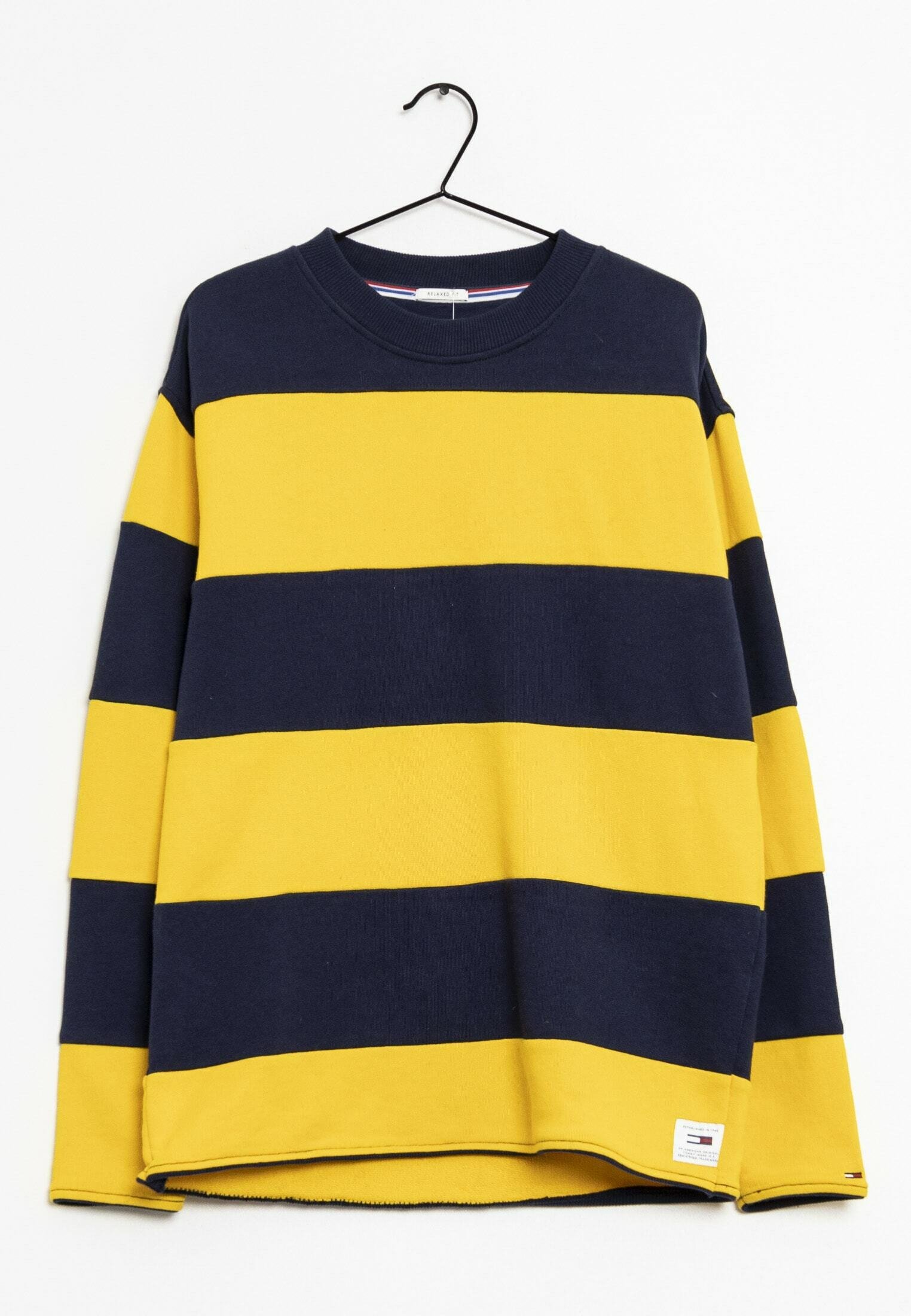Clothing Tommy Hilfiger Blue And Yellow Shirt Tommy Hilfiger