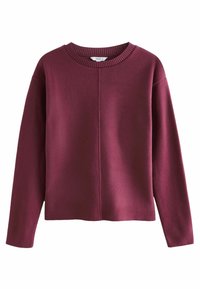 COSY SOFT TOUCH CREW NECK REGULAR FIT - Pulóver - burgundy red