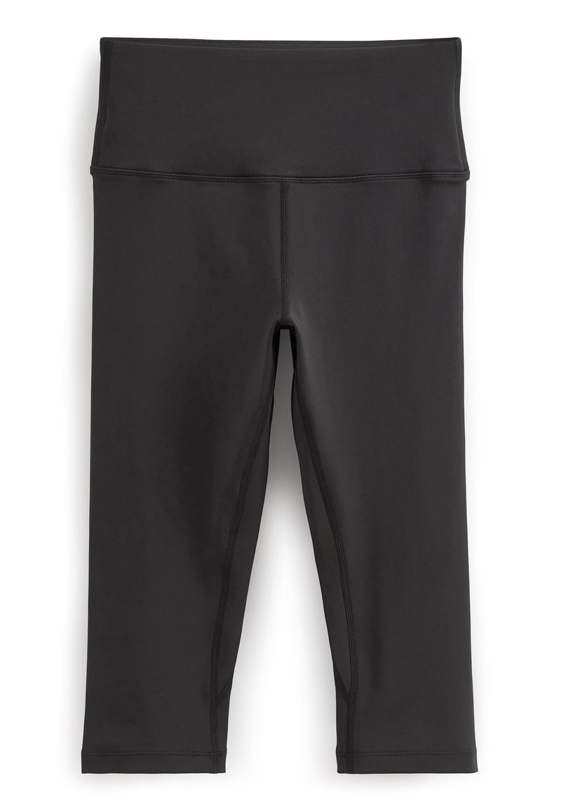 No Nonsense Leggings Capri In Cotone – Vita Alta Extra Larga, Nero, Taglia S Donna