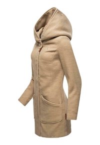 Marikoo Maikoo - Short coat - light taupe meliert