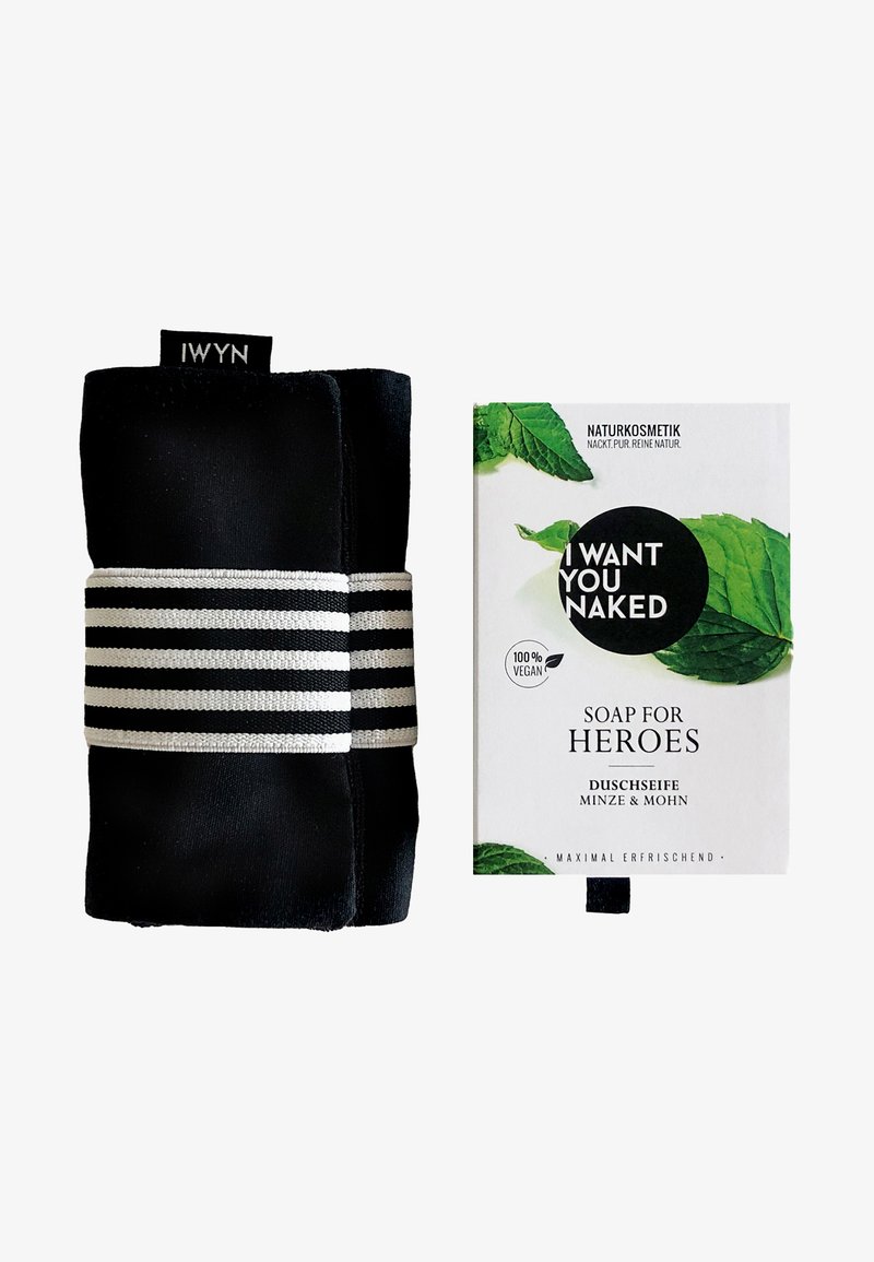 I WANT YOU NAKED SOAP TO GO "JACK" MIT SOAP FOR HEROES DUSCHSEIFE - Set pour le bain et le corps