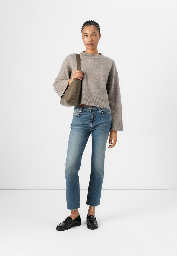 NOELLE  - Jumper - light espresso melange3