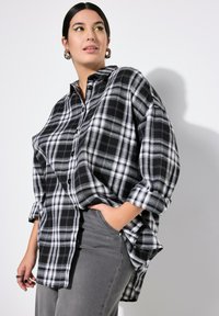 Studio Untold KARO KRAGEN LANGARM - Camicia - off white