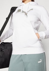 Puma Felpa con cappuccio - white