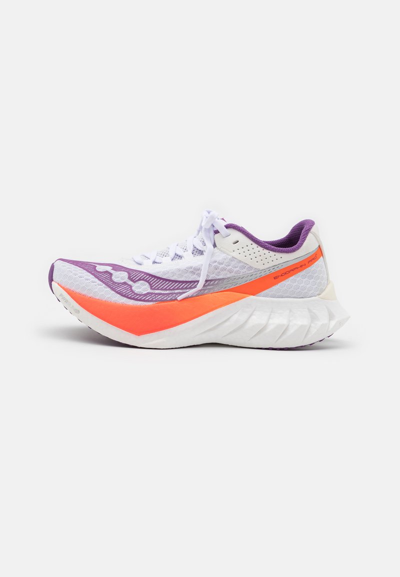 Saucony ENDORPHIN PRO 4 - Zapatillas running asfalto - white/violet