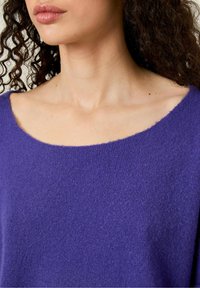 American Vintage DAMSVILLE - Striktrøje - violet chine