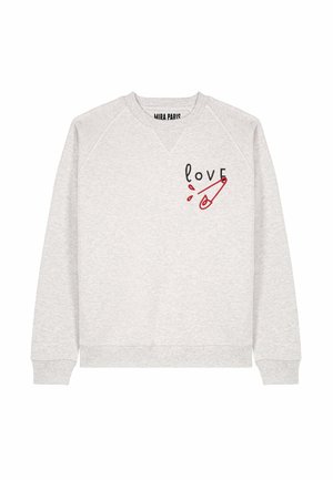 Sweatshirt - mottled grey