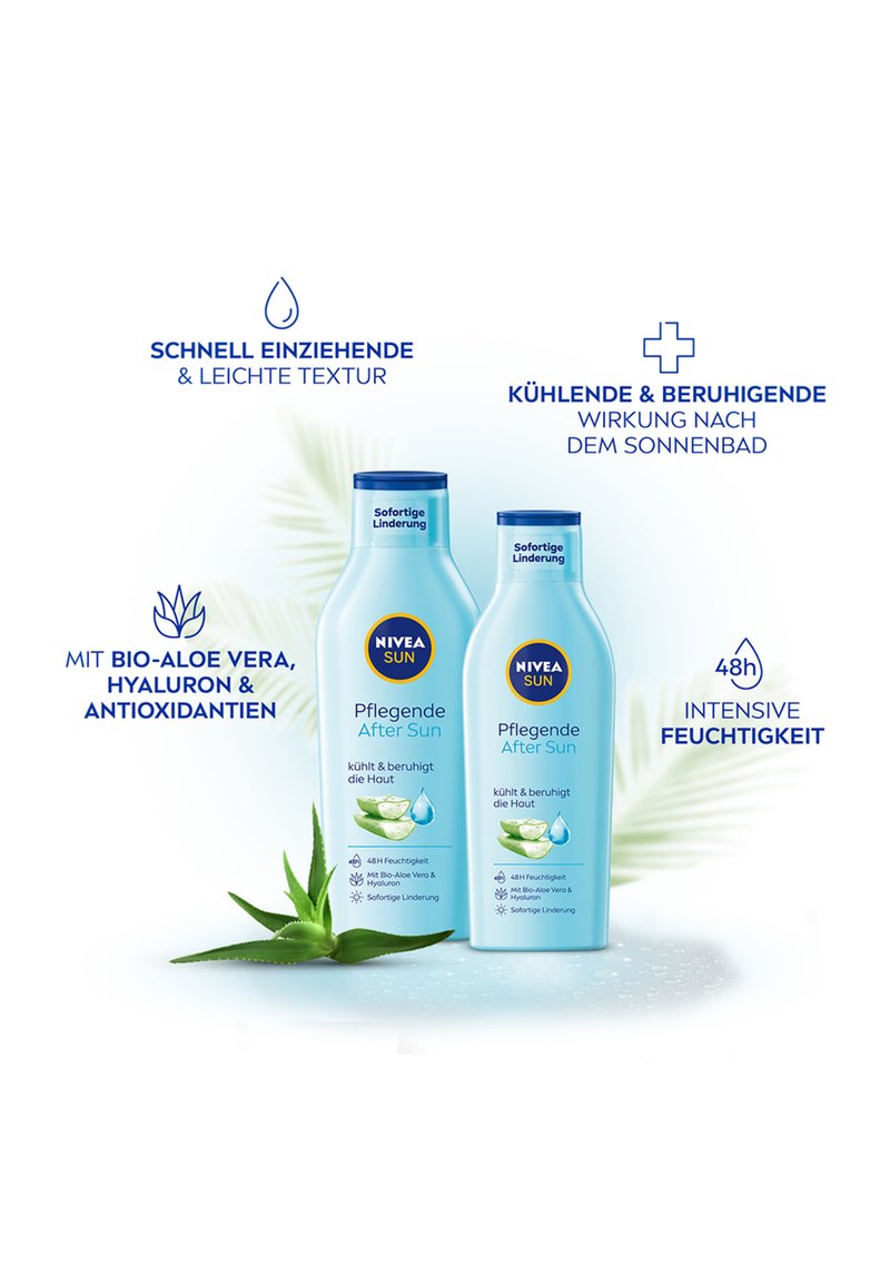 NIVEA AFTER SUN BODY LOTION WITH ALOE VERA & HYALURON - Krperlotion -  Zalando