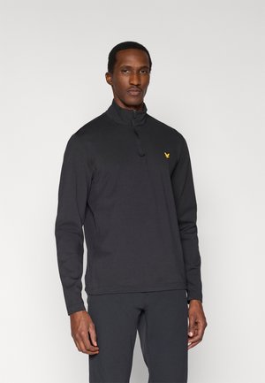 GOLF COURSE MIDLAYER - Langarmshirt - jet black