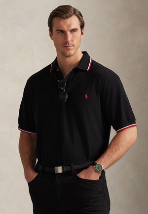Polo Ralph Lauren Big & Tall MESH POLO SHIRT - Poloshirts - black