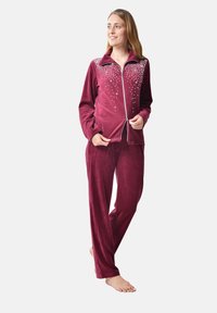 RAIKOU Pyjamas - weinrot