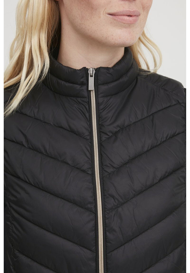 Damen Leichte Jacken | Fransa FRBAPADDING 4 OUTERWEAR Weste black/schwarz - NW13981 Damen Leichte Jacken | Fransa FRBAPADDING 4 OUTERWEAR Weste black/schwarz - NW13981