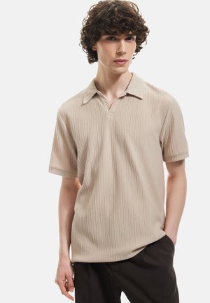 POLO NECK - Camiseta básica - beige