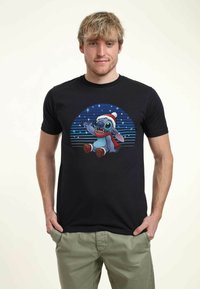 Disney LILO & STITCH SNOWING STITCH UNISEX - T-shirt z nadrukiem