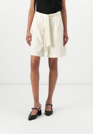 PINSTRIPE - Shorts - off-white