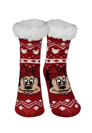 DISNEY MINNIE MOUSE HÜTTENKUSCHEL - Socks - rot