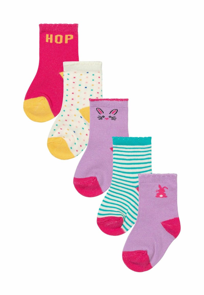 MINOTI - BUNNY FIVE PACK  - Socks - purple, Enlarge
