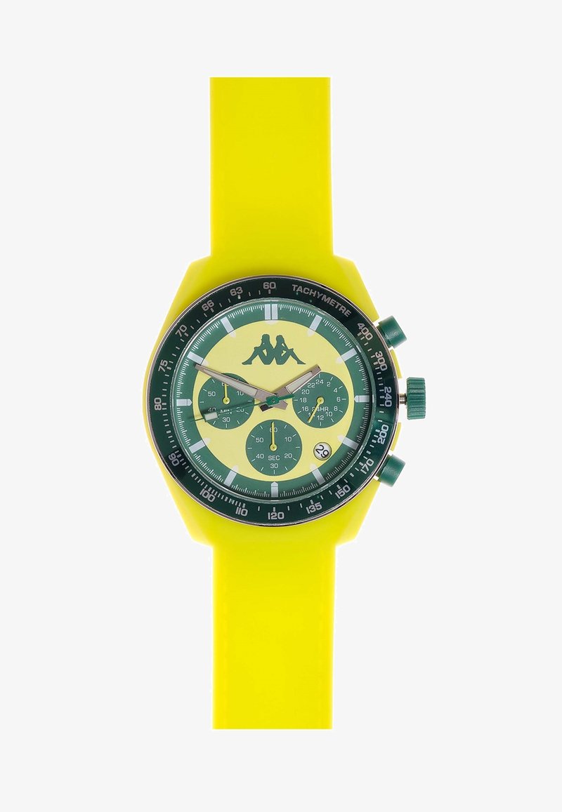 Kappa RUSH - Ura kronograf - acid yellow