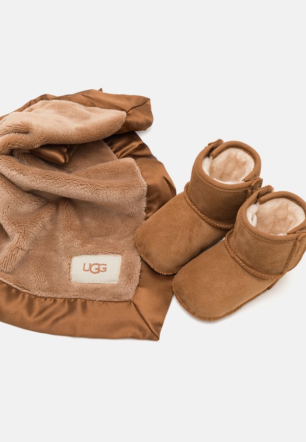 BABY CLASSIC AND LOVEY UNISEX – Krabbelschuh – chestnut