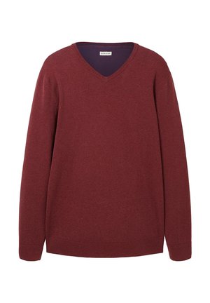 Strickpullover - bordeaux